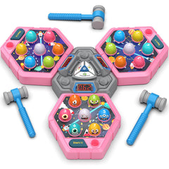 TooLion 3-Player Mole set in action for shared playtime and teamwork.