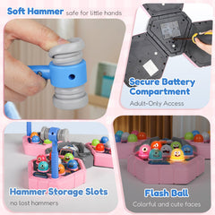 TooLion built-in sounds and lights boost excitement during play sessions.