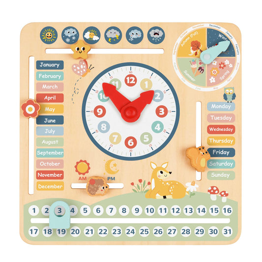 TOOKYLAND daily calendar board for interactive date and weather learning