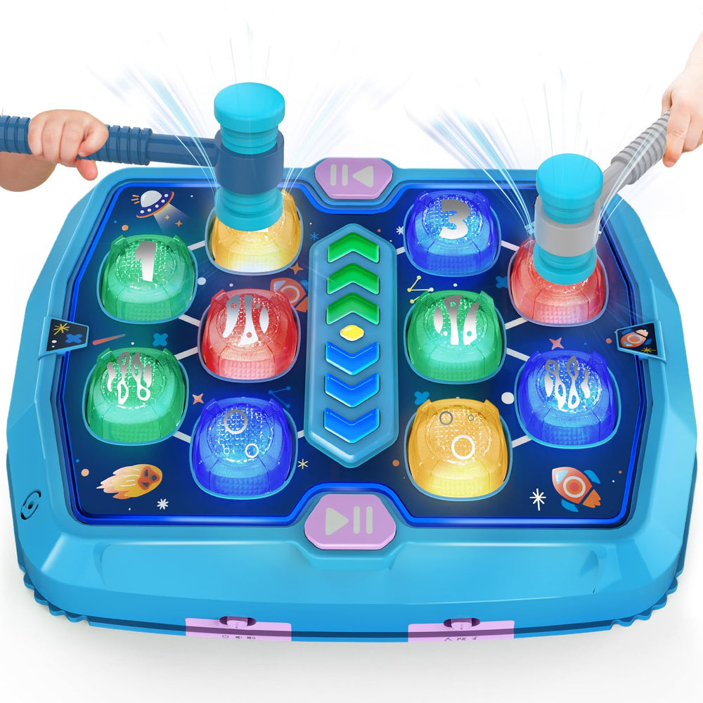 TooLion Whack Game Mole Toy with 3 modes for varied play and focus.