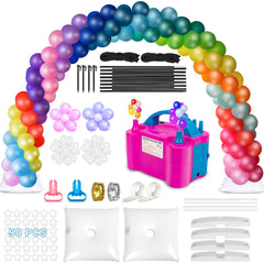 Toosci balloon arch kit pump and accessories for quick on-site setup.