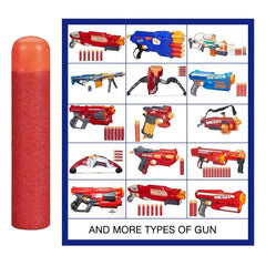 Toosci Mega Darts compatible with Nerf Mega guns for quick reloads.