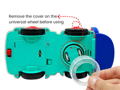Tooty Toy Durable ABS plastic ensures lasting play sessions.