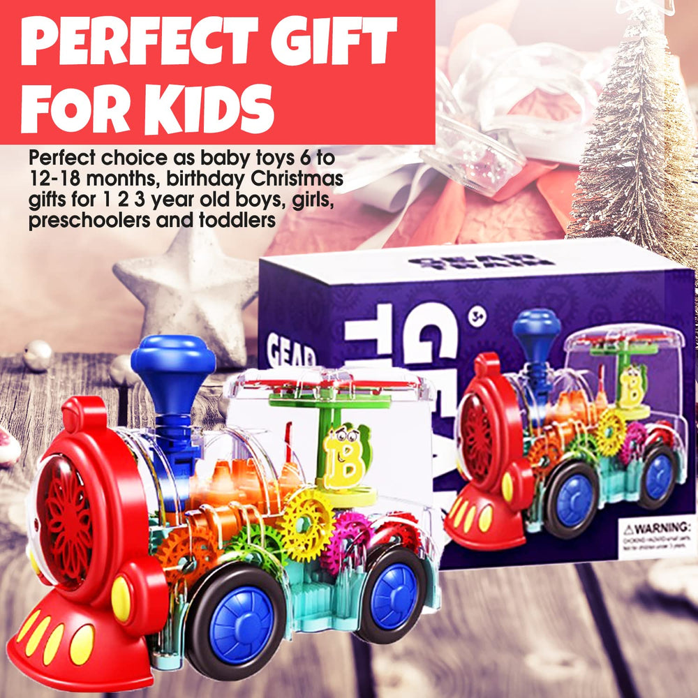 Tooty Toy Large blue button is easy for little hands to press.