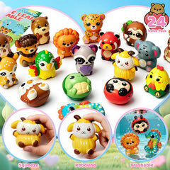 TooyBing red panda squeeze toy adds tactile fun to playtime