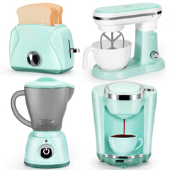 TooyBing coffee maker playset with sound for realistic pretend play and storytelling.