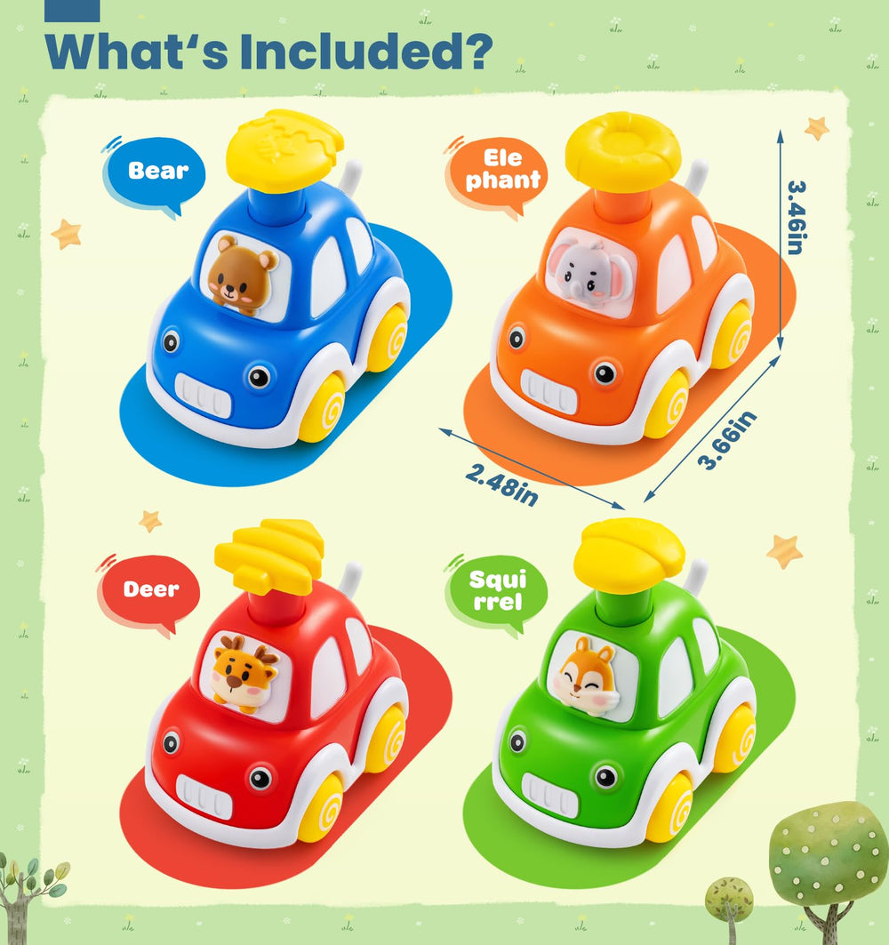 TooyBing press and go squirrel driver engages curiosity during playful motion