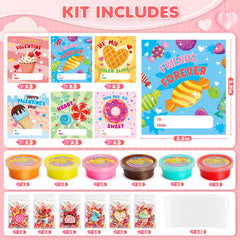 TooyBing six-card Valentine designs for gift exchanges and heartfelt messages.