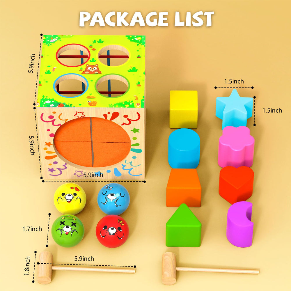 Tooysea sensory balls and shapes spark color recognition and tactile exploration.