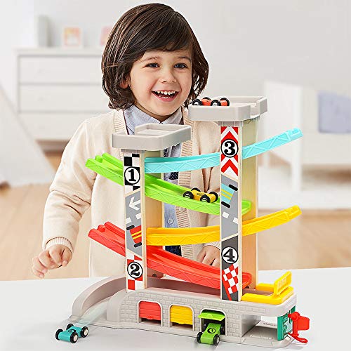 TOP BRIGHT color-number cars encourage early math and color perception
