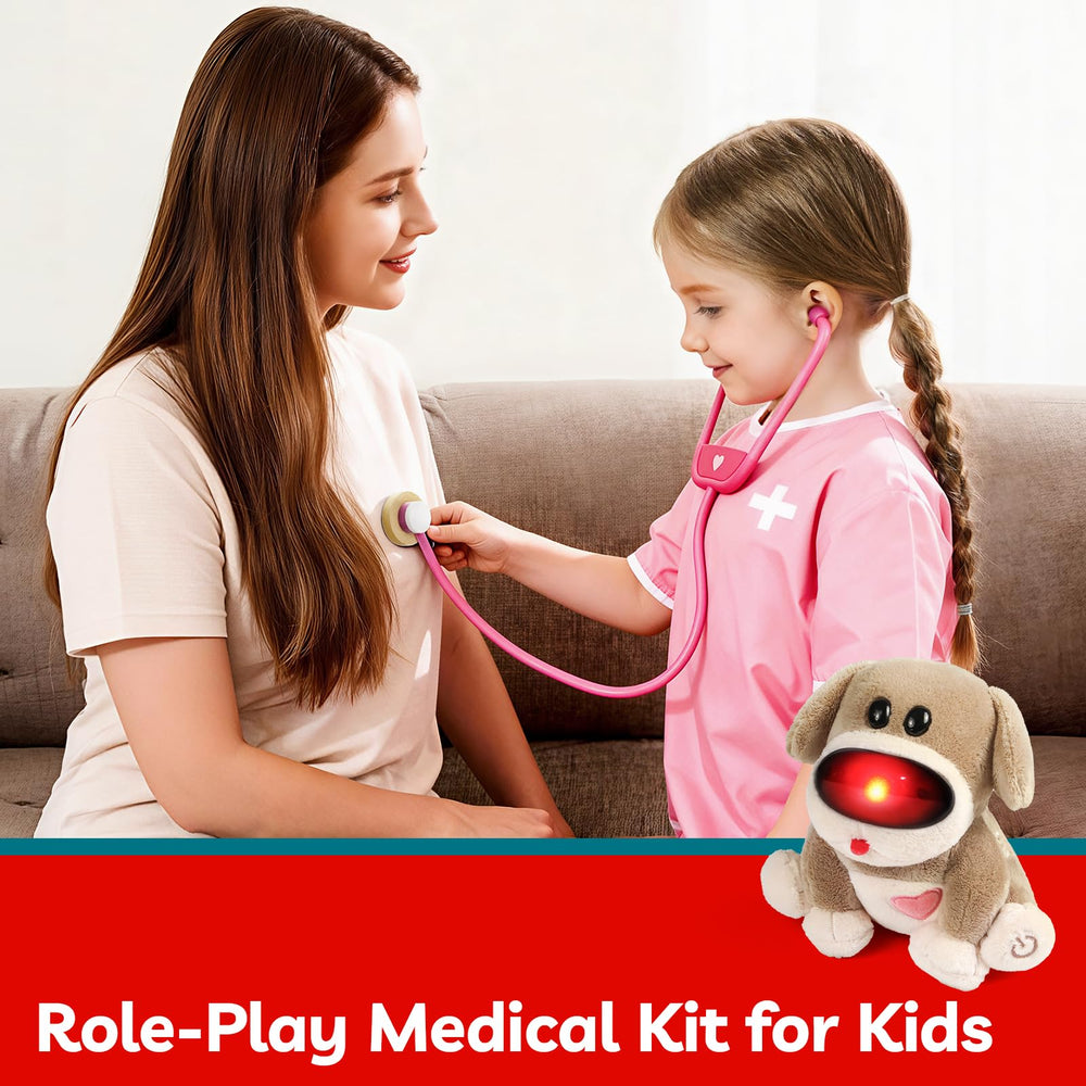 Top Bright Doctor Kit nose changes color during play for engagement