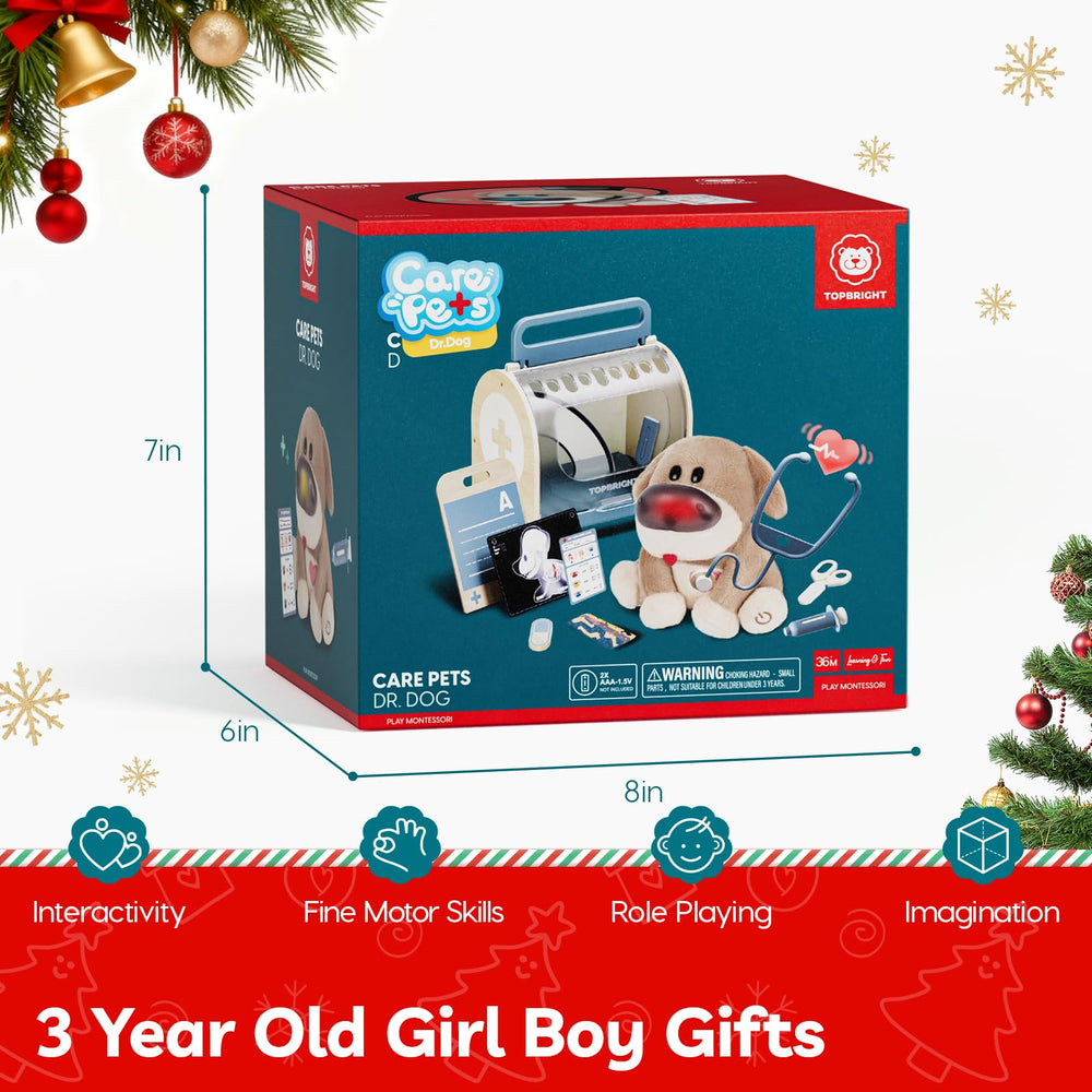 TOP BRIGHT Doctor Kit gift set ideal for 3-5 year olds.