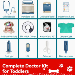Travel-friendly TOP BRIGHT kit makes a great gift for budding little doctors.