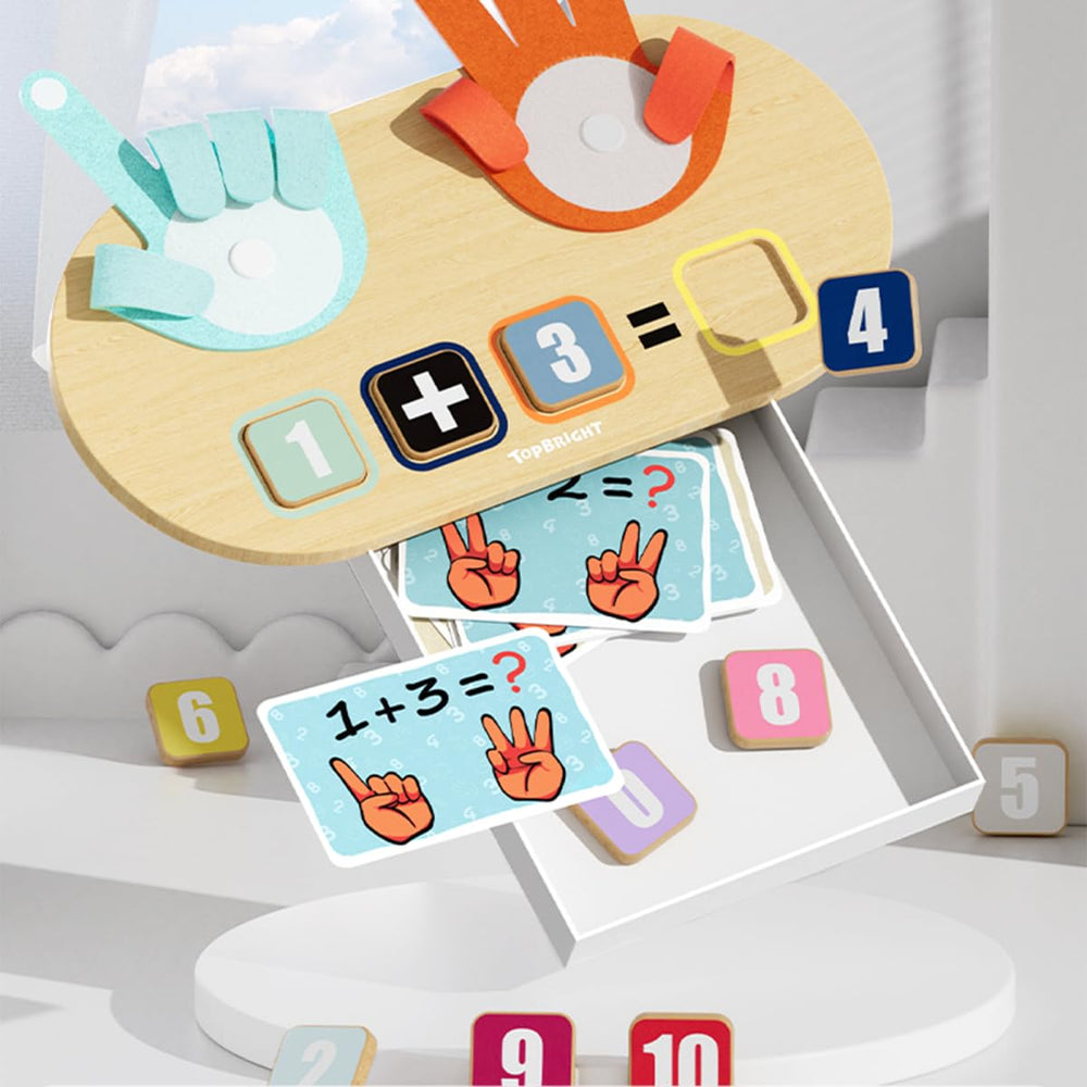TOP BRIGHT Kids Learning Toy Play captures engaging learning moments for 3-5 year olds.