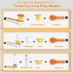 Easy-clean design of TOP BRIGHT 3in1 sensory toy after play.