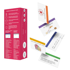 TOP STUDENTS ACT science flash cards sharpen observation and analysis skills.