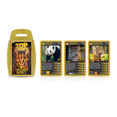 Top Trumps Awesome Animals family game night brings shared fun.