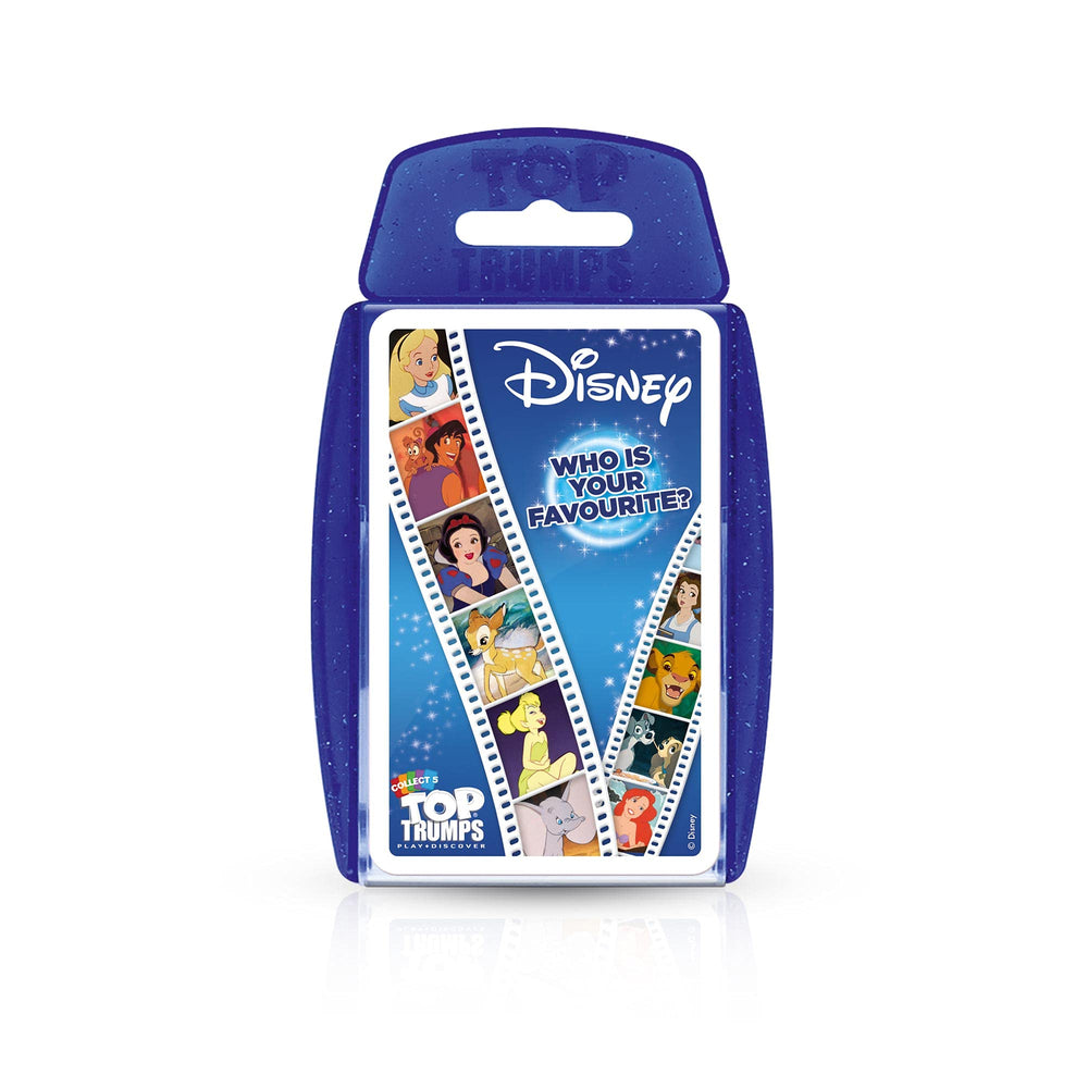 Top Trumps Disney Classics deck cover ideal for family game night