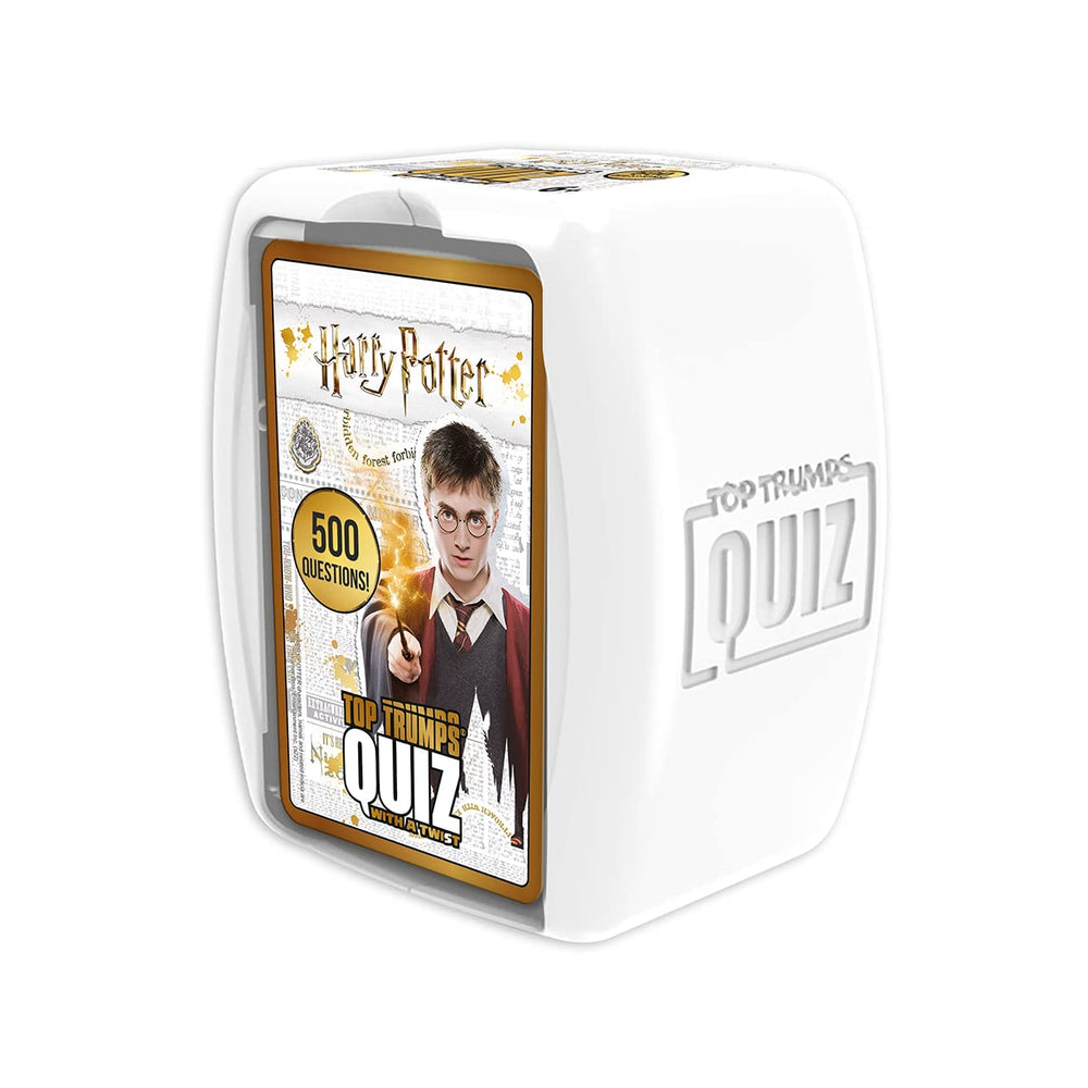 Top Trumps Harry Potter quiz cards with magical creatures for engaging memory challenges