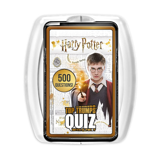 Top Trumps Harry Potter quiz game pack for family fun and learning