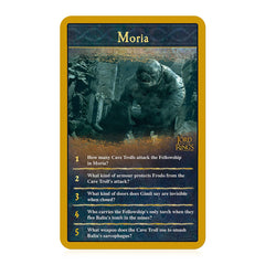 Top Trumps LOTR quiz card Gandalf image adds excitement for friends and fans during games