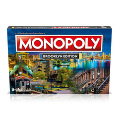 Monopoly Brooklyn Edition card deck and money pack support smooth trading during play