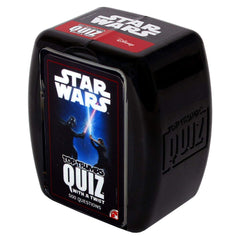 Top Trumps Star Wars Quiz Game card pack for quick family trivia.