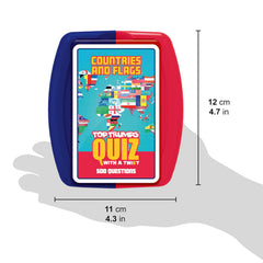 Top Trumps two-decks set provides extended play for family groups.