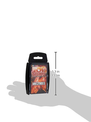 Top Trumps Volcanoes Mount St Helens card—explore unpredictability in a fun format.