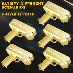 Topchild included AA batteries powering effortless money rain.