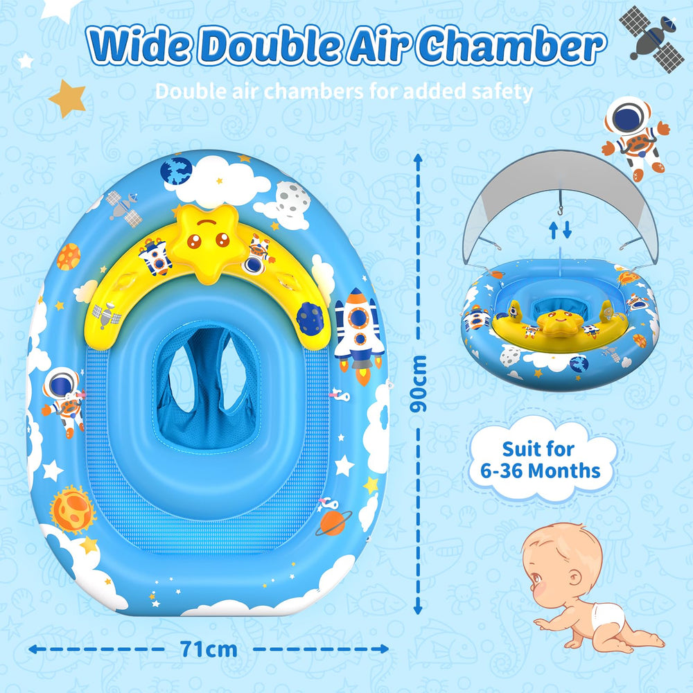 TOPCHASE easy inflation and deflation for quick setup and portability.