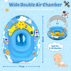 TOPCHASE easy inflation and deflation for quick setup and portability.