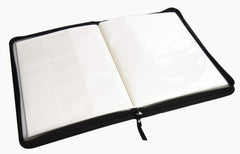 TopDeck 500 Card Ringless Zip Binder Pro zip closure keeps cards secure during transport