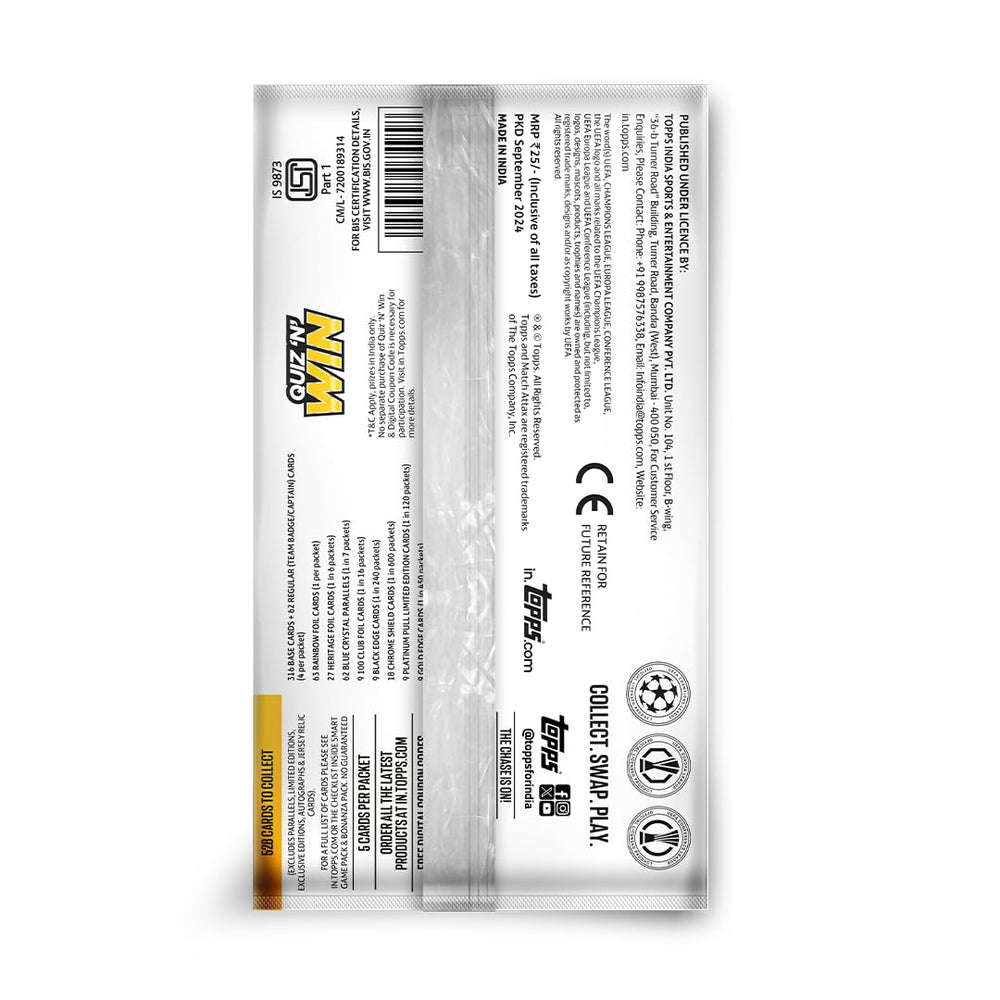 Chrome El Maestro de Madrid Ultimate Talent card from Topps