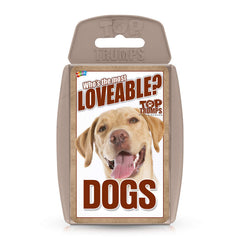 Top Trumps Dogs family game night setup for all ages
