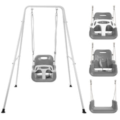 TOREVSIOR Taleco Gear toddler swing assembly shows a sturdy 3-in-1 seat for growing children