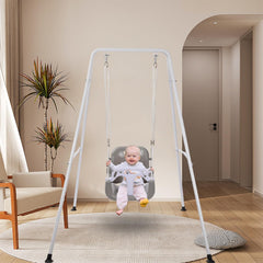 TOREVSIOR Taleco Gear toddler swing color black blends with outdoor and indoor spaces