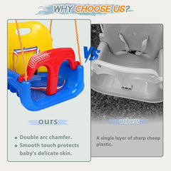 TOREVSIOR safety belt keeps little riders secure during indoor and outdoor use.