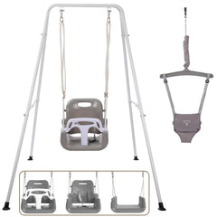 TOREVSIOR Taleco Gear 2-in-1 toddler swing indoors and outdoors for daily play.
