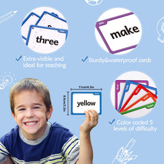 Torlam 520 jumbo cards support clear reading in classrooms.