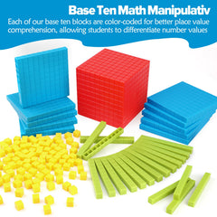 Torlam write-on-wipe-off mat with regrouping chart.