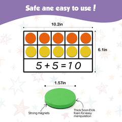 Torlam hand-held ten-frame tray for on-the-go demonstrations.