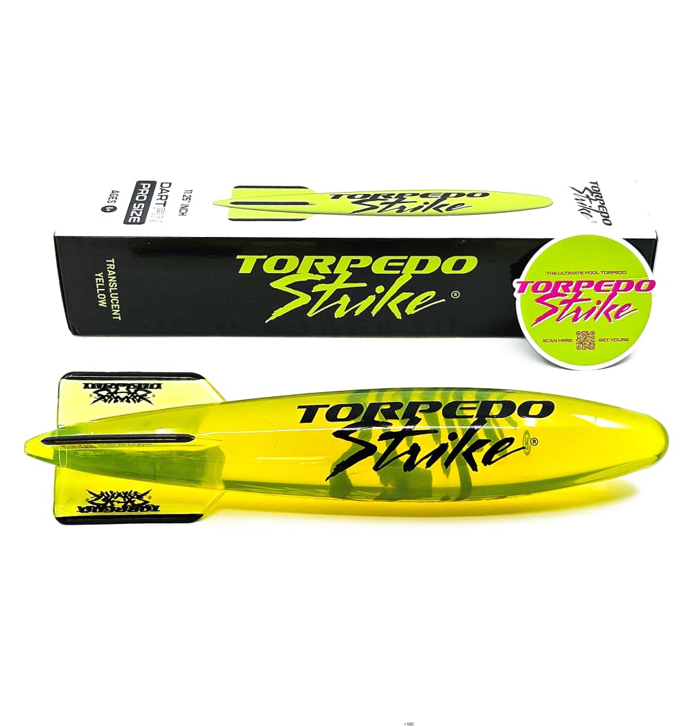 Torpedo Strike DartFin glider aids family-friendly pool play and dives.