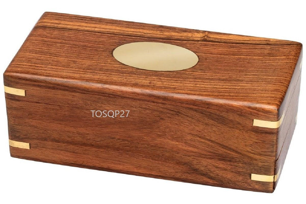 TOSQP27 Gift Secret Box in rosewood with elegant puzzle appeal.