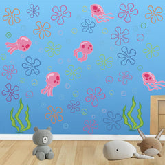 Tostmrks multi color sea life decals inspire learning and creativity