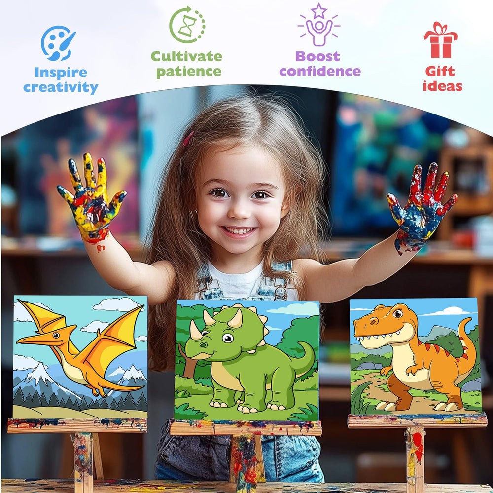 TOSTOG acrylic paint set with 12 colors delivers vibrant, lasting hues.