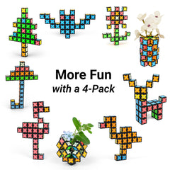 TOSY Magnet Cube 2x2 adult-focused fidget use for focused, mindful play.
