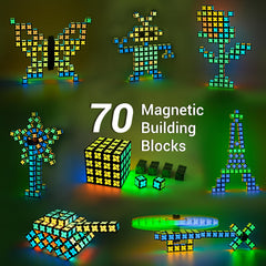 TOSY Magnet Cube 4x4 glow with UV flashlight for glow effects
