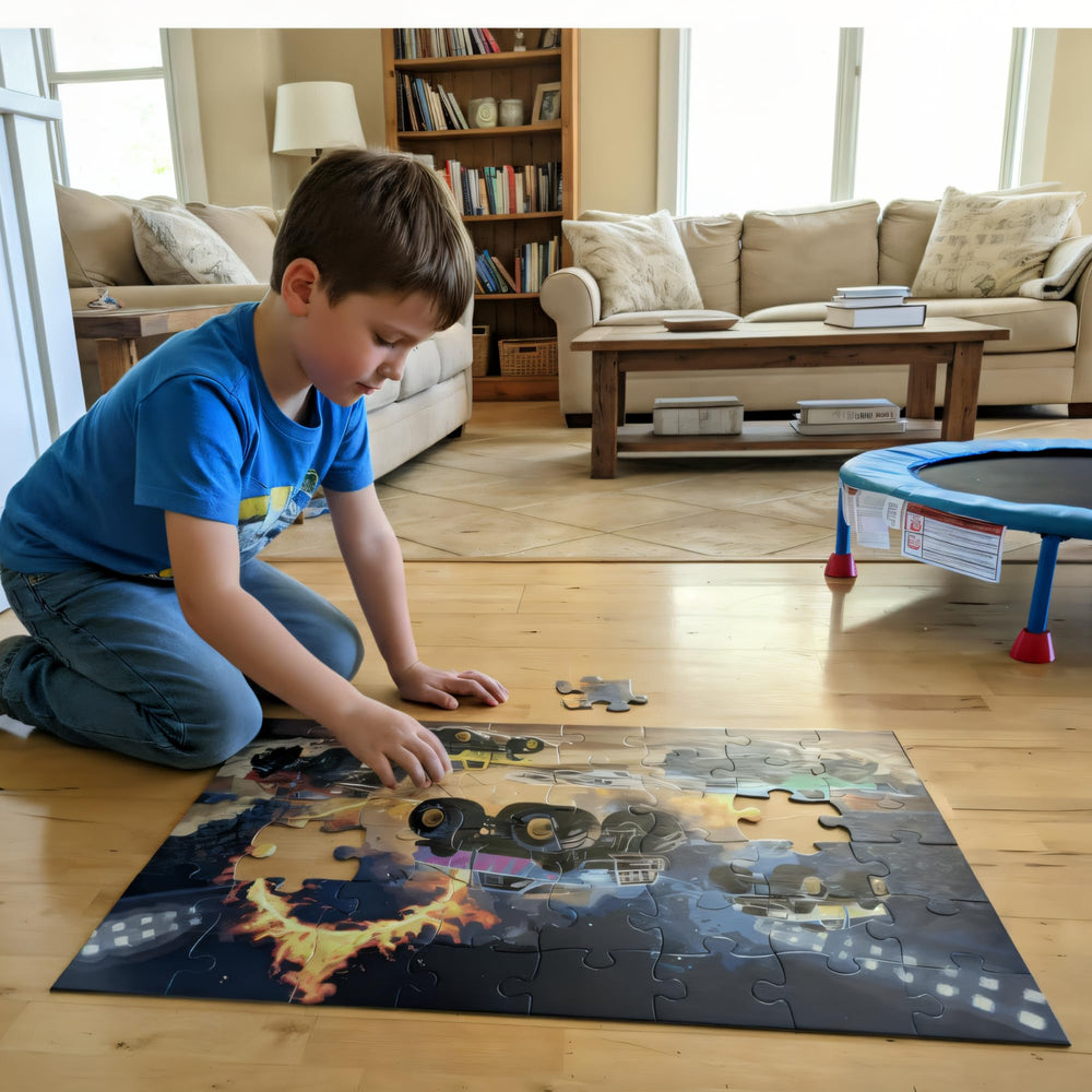 Tot Dojo Jumbo pieces for toddlers support early motor skills and handling.