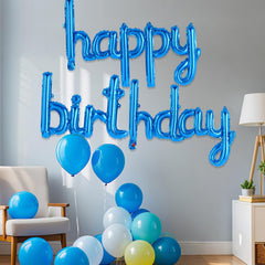 TOTAFAM blue decor background adds festive styling to home parties